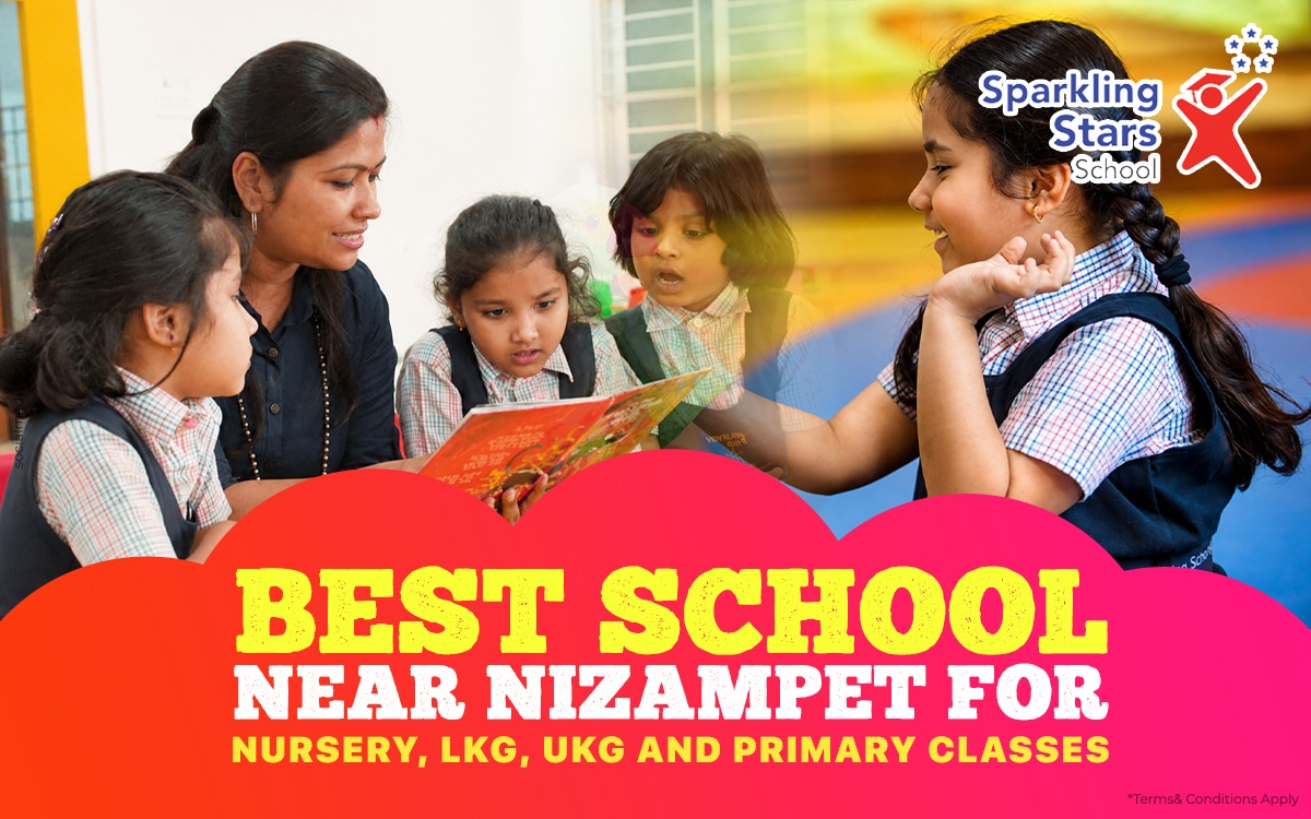 Best School near Nizampet for Nursery, LKG, UKG and Primary Classes